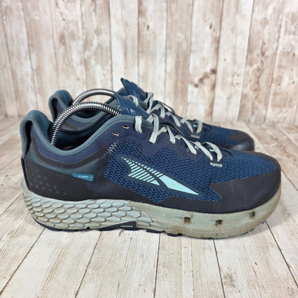 Altra Timp 4‎ Women's Trail Running Shoes Blue Athletic Sneakers